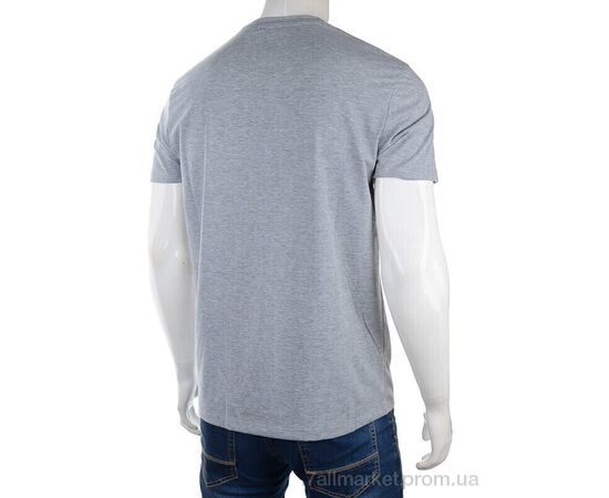 Фотография Футболка мужская Лето 3186-2928-4 grey (4 шт. р.сетка M-2XL) "Мир" недорого оптом от прямого поставщика, изображение 2