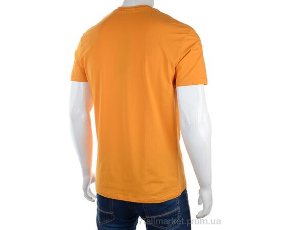 Фотография Футболка мужская Лето 3186-2928-7 yellow (4 шт. р.сетка M-2XL) "Мир" недорого оптом от прямого поставщика, изображение 2