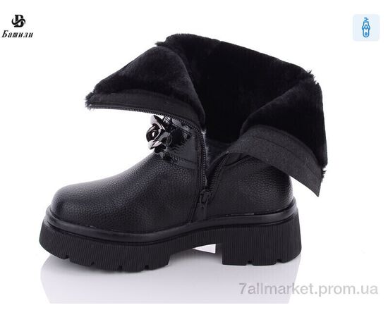 Чоботи дитячі красиві Зима 8865-5A (8 пар р.32-37) "Башили" недорого оптом від прямого постачальника, зображення 2 Чоботи дитячі красиві Зима 8865-5A (8 пар р.32-37) "Башили" недорого оптом від прямого постачальника, зображення 2