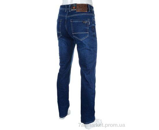 Джинси чоловічі Весна/осінь BR9222 blue (8 шт. р.сітка32-38) "Baron" недорого оптом від прямого постачальника, зображення 2
