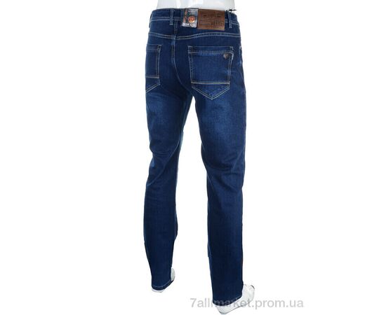 Джинси чоловічі Весна/осінь BR9216 blue (8 шт. р.сітка32-38) "Baron" недорого оптом від прямого постачальника, зображення 2