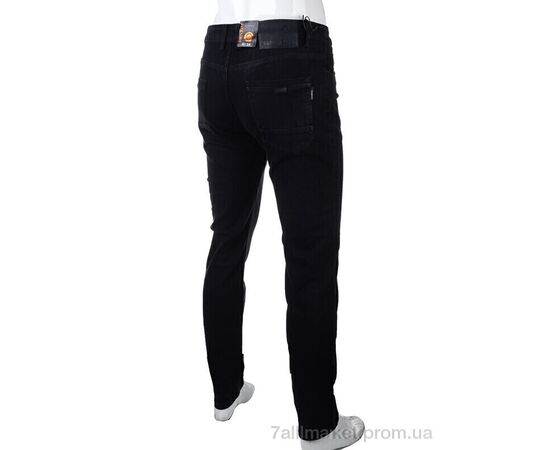Джинси чоловічі Весна/осінь BK9255 black (8 шт. р.сітка32-38) "Baron" недорого оптом від прямого постачальника, зображення 2