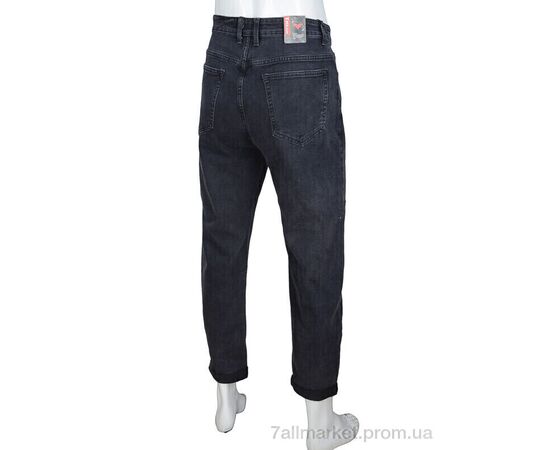 Джинси чоловічі Весна/осінь 8966 d.grey (8 шт. р.сітка29-36) "Baron" недорого оптом від прямого постачальника, зображення 2