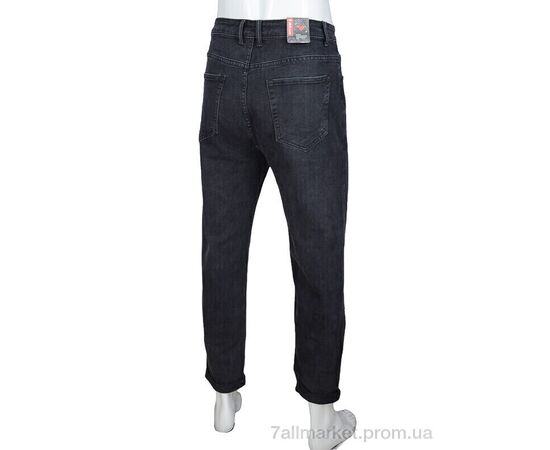 Джинси чоловічі Весна/осінь 8967 d.grey (8 шт. р.сітка28-36) "Baron" недорого оптом від прямого постачальника, зображення 2