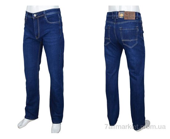 Джинси чоловічі Весна/осінь BR9259 blue (8 шт. р.сітка29-38) "Baron" недорого оптом від прямого постачальника, зображення 3