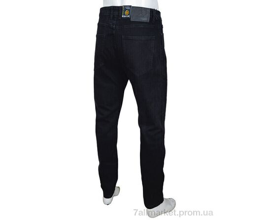 Джинси чоловічі Весна/осінь BR9256 black (8 шт. р.сітка29-38) "Baron" недорого оптом від прямого постачальника, зображення 2