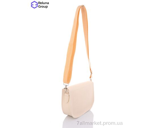 Жіноча сумка DM001-2 beige 16*19*6 см, "Reluna Group" недорого оптом від прямого постачальника, зображення 2