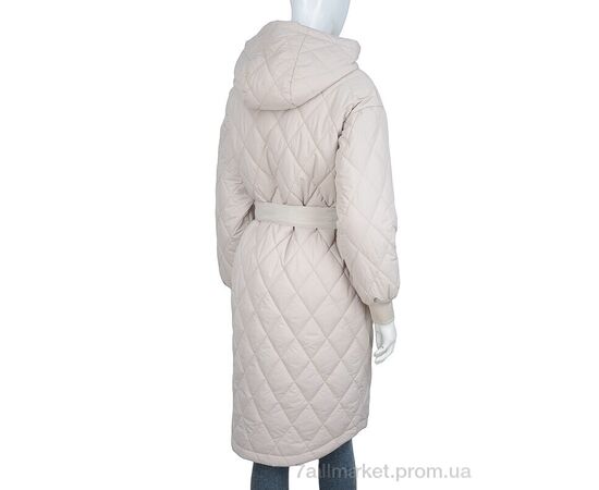 Фотография Пальто женское Весна/осень 9105 beige (5 шт. р.сетка S-2XL) "Hope" недорого оптом от прямого поставщика, изображение 2