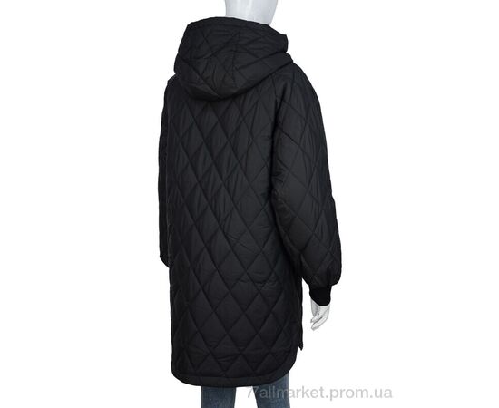 Куртка женская Весна/осень 22-551 black (5 шт. р.сетка 48-56) "Hope" недорого оптом от прямого поставщика, изображение 2 Фотография Куртка женская Весна/осень 22-551 black (5 шт. р.сетка 48-56) "Hope" недорого оптом от прямого поставщика, изображение 2