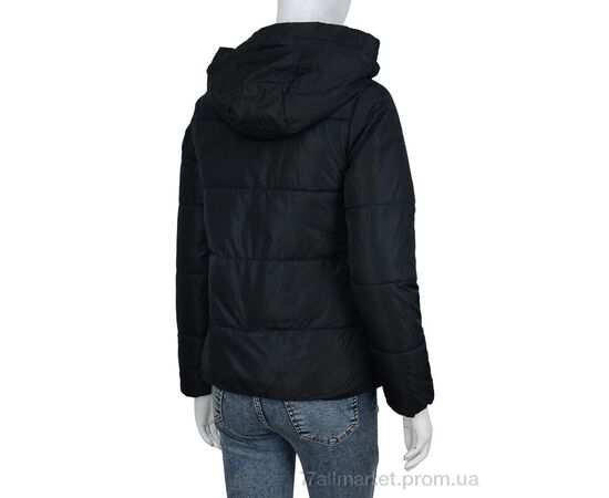 Куртка женская Весна/осень 999 black (4 шт. р.сетка M-2XL) "Hope" недорого оптом от прямого поставщика, изображение 2 Фотография Куртка женская Весна/осень 999 black (4 шт. р.сетка M-2XL) "Hope" недорого оптом от прямого поставщика, изображение 2