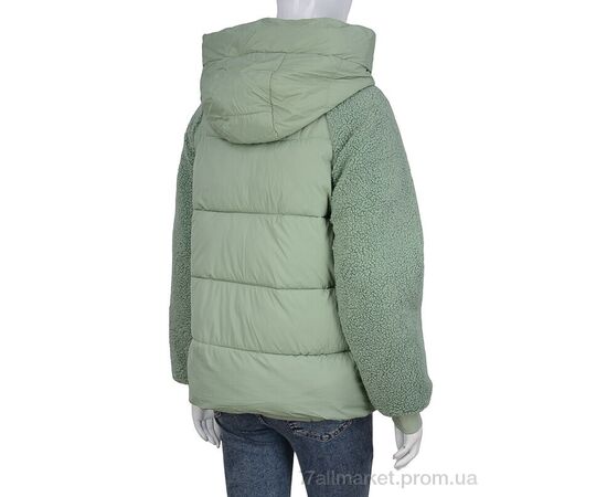 Куртка женская Зима 2307 green (4 шт. р.сетка M-2XL) "Hope" недорого оптом от прямого поставщика, изображение 2 Фотография Куртка женская Зима 2307 green (4 шт. р.сетка M-2XL) "Hope" недорого оптом от прямого поставщика, изображение 2