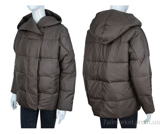 Куртка жіноча Весна/осінь BM938 brown (4 шт. р.сітка42-48) "Hope" недорого оптом від прямого постачальника, зображення 3