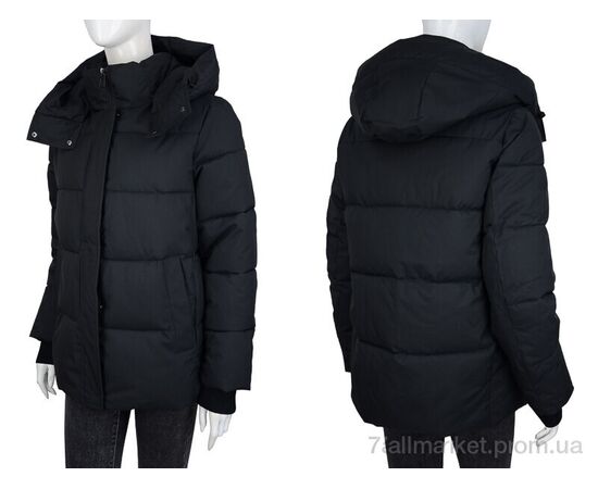 Куртка женская Зима 9033 black (5 шт. р.сетка 48-56) "Hope" недорого оптом от прямого поставщика, изображение 3 Фотография Куртка женская Зима 9033 black (5 шт. р.сетка 48-56) "Hope" недорого оптом от прямого поставщика, изображение 3