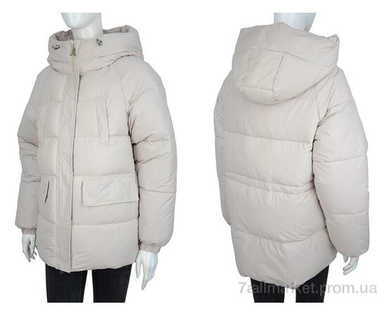 Куртка женская Зима 620 beige (4 шт. р.сетка S-2XL) "Hope" недорого оптом от прямого поставщика, изображение 3 Фотография Куртка женская Зима 620 beige (4 шт. р.сетка S-2XL) "Hope" недорого оптом от прямого поставщика, изображение 3