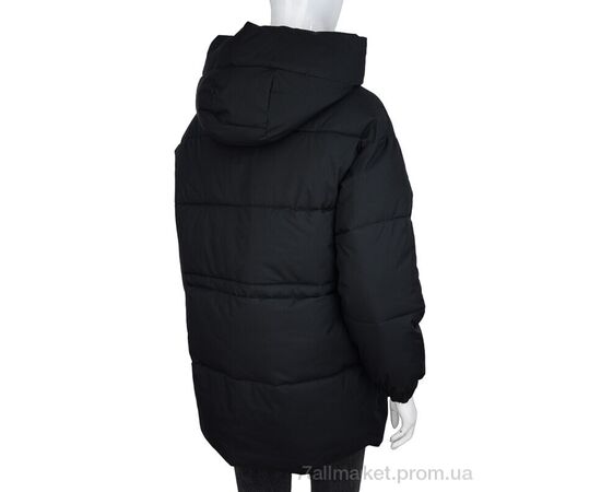 Куртка женская Зима 9076 black (4 шт. р.сетка S-XL) "Hope" недорого оптом от прямого поставщика, изображение 2 Фотография Куртка женская Зима 9076 black (4 шт. р.сетка S-XL) "Hope" недорого оптом от прямого поставщика, изображение 2