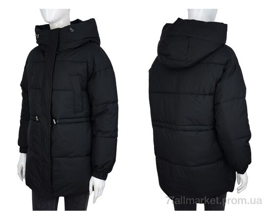 Куртка женская Зима 9076 black (4 шт. р.сетка S-XL) "Hope" недорого оптом от прямого поставщика, изображение 3 Фотография Куртка женская Зима 9076 black (4 шт. р.сетка S-XL) "Hope" недорого оптом от прямого поставщика, изображение 3