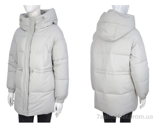 Куртка женская Зима 9076 l.grey (4 шт. р.сетка S-XL) "Hope" недорого оптом от прямого поставщика, изображение 3 Фотография Куртка женская Зима 9076 l.grey (4 шт. р.сетка S-XL) "Hope" недорого оптом от прямого поставщика, изображение 3