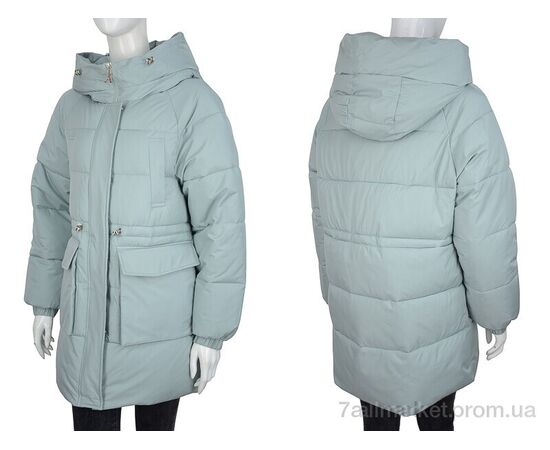 Куртка женская Зима 9029 bean green (4 шт. р.сетка S-XL) "Hope" недорого оптом от прямого поставщика, изображение 3 Фотография Куртка женская Зима 9029 bean green (4 шт. р.сетка S-XL) "Hope" недорого оптом от прямого поставщика, изображение 3