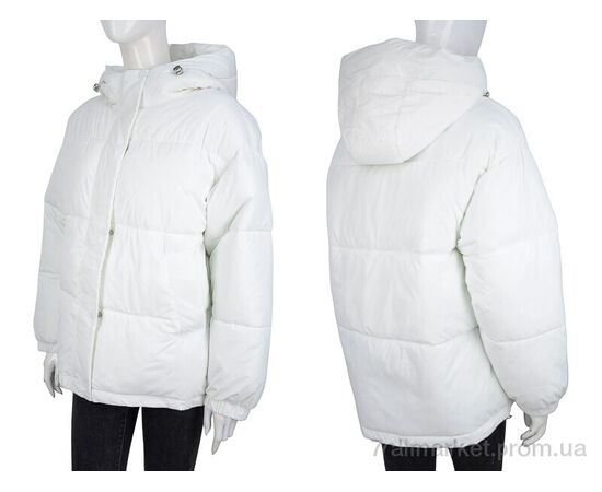 Куртка женская Зима 2875 white (4 шт. р.сетка M-2XL) "Hope" недорого оптом от прямого поставщика, изображение 3 Фотография Куртка женская Зима 2875 white (4 шт. р.сетка M-2XL) "Hope" недорого оптом от прямого поставщика, изображение 3