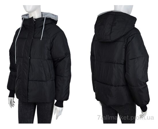 Куртка женская Зима 2335 black (4 шт. р.сетка M-2XL) "Hope" недорого оптом от прямого поставщика, изображение 3 Фотография Куртка женская Зима 2335 black (4 шт. р.сетка M-2XL) "Hope" недорого оптом от прямого поставщика, изображение 3