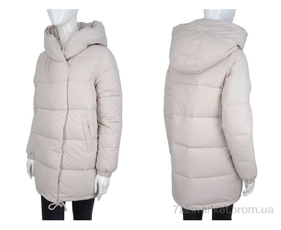 Куртка женская Зима 7812 beige (4 шт. р.сетка S-XL) "Hope" недорого оптом от прямого поставщика, изображение 3 Фотография Куртка женская Зима 7812 beige (4 шт. р.сетка S-XL) "Hope" недорого оптом от прямого поставщика, изображение 3
