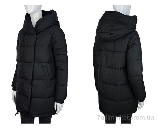 Куртка женская Зима 7812 black (4 шт. р.сетка S-XL) "Hope" недорого оптом от прямого поставщика, изображение 3 Фотография Куртка женская Зима 7812 black (4 шт. р.сетка S-XL) "Hope" недорого оптом от прямого поставщика, изображение 3