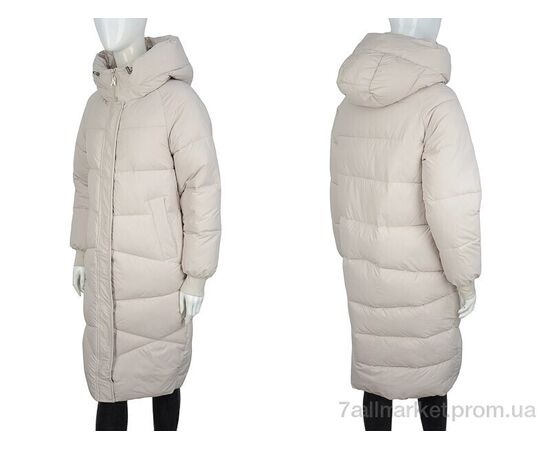 Пальто женское Зима 645 beige (4 шт. р.сетка S-XL) "Hope" недорого оптом от прямого поставщика, изображение 3 Фотография Пальто женское Зима 645 beige (4 шт. р.сетка S-XL) "Hope" недорого оптом от прямого поставщика, изображение 3