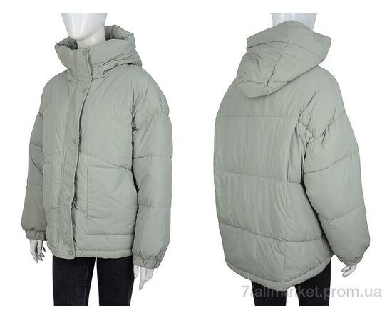 Куртка женская Зима 2871 green (4 шт. р.сетка M-2XL) "Hope" недорого оптом от прямого поставщика, изображение 3 Фотография Куртка женская Зима 2871 green (4 шт. р.сетка M-2XL) "Hope" недорого оптом от прямого поставщика, изображение 3