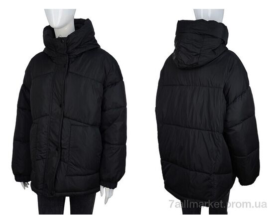Куртка жіноча Зима 2871 black (4 шт. р.сіткаM-2XL) "Hope" недорого оптом від прямого постачальника, зображення 3