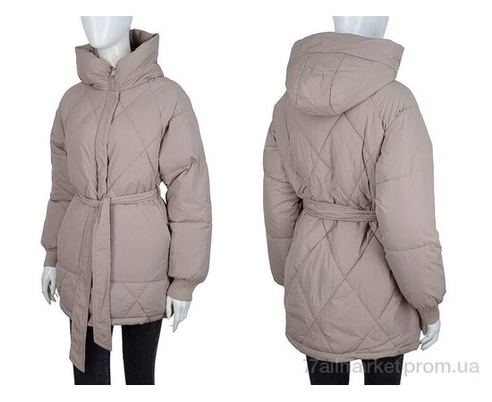 Куртка женская Зима 2099 d.beige (4 шт. р.сетка M-2XL) "Hope" недорого оптом от прямого поставщика, изображение 3 Фотография Куртка женская Зима 2099 d.beige (4 шт. р.сетка M-2XL) "Hope" недорого оптом от прямого поставщика, изображение 3