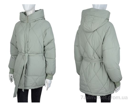 Куртка женская Зима 2099 green (4 шт. р.сетка M-2XL) "Hope" недорого оптом от прямого поставщика, изображение 3 Фотография Куртка женская Зима 2099 green (4 шт. р.сетка M-2XL) "Hope" недорого оптом от прямого поставщика, изображение 3