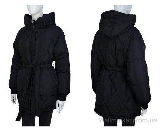 Куртка женская Зима 2099 black (4 шт. р.сетка M-2XL) "Hope" недорого оптом от прямого поставщика, изображение 3 Фотография Куртка женская Зима 2099 black (4 шт. р.сетка M-2XL) "Hope" недорого оптом от прямого поставщика, изображение 3