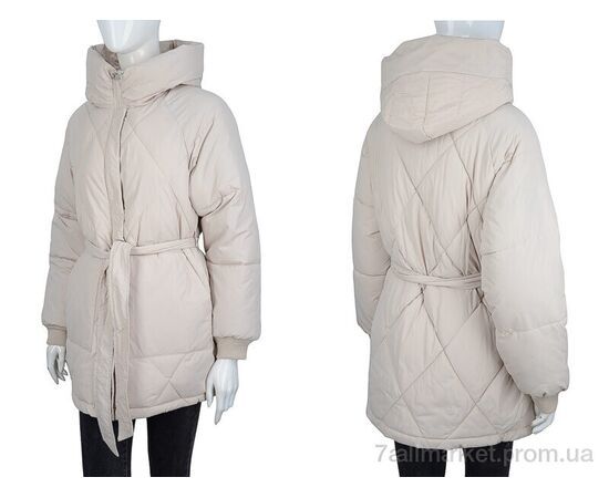 Куртка женская Зима 2099 beige (4 шт. р.сетка M-2XL) "Hope" недорого оптом от прямого поставщика, изображение 3 Фотография Куртка женская Зима 2099 beige (4 шт. р.сетка M-2XL) "Hope" недорого оптом от прямого поставщика, изображение 3