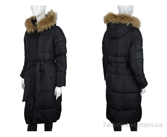 Пальто женское Зима 2096 black (4 шт. р.сетка M-2XL) "Hope" недорого оптом от прямого поставщика, изображение 3 Фотография Пальто женское Зима 2096 black (4 шт. р.сетка M-2XL) "Hope" недорого оптом от прямого поставщика, изображение 3