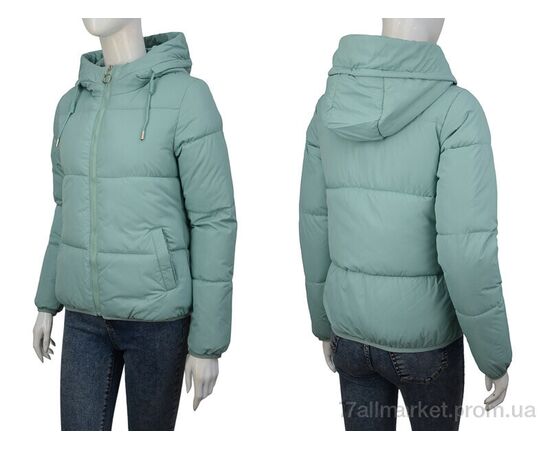 Куртка женская Весна/осень 979 green (5 шт. р.сетка M-3XL) "Hope" недорого оптом от прямого поставщика, изображение 3 Фотография Куртка женская Весна/осень 979 green (5 шт. р.сетка M-3XL) "Hope" недорого оптом от прямого поставщика, изображение 3