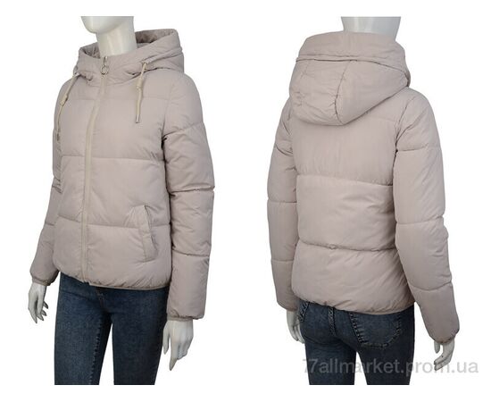 Куртка женская Весна/осень 979 beige (5 шт. р.сетка M-3XL) "Hope" недорого оптом от прямого поставщика, изображение 3 Фотография Куртка женская Весна/осень 979 beige (5 шт. р.сетка M-3XL) "Hope" недорого оптом от прямого поставщика, изображение 3