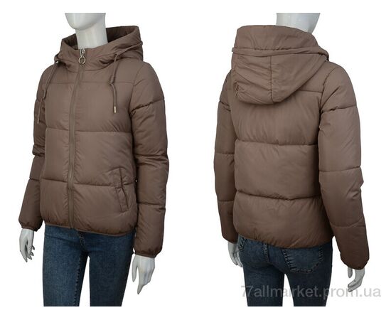 Куртка женская Весна/осень 979 brown (5 шт. р.сетка M-3XL) "Hope" недорого оптом от прямого поставщика, изображение 3 Фотография Куртка женская Весна/осень 979 brown (5 шт. р.сетка M-3XL) "Hope" недорого оптом от прямого поставщика, изображение 3