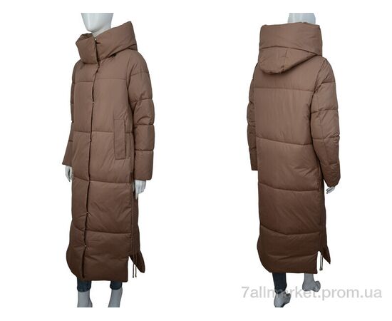 Пальто женское Зима H925 brown (4 шт. р.сетка 44-50) "Hope" недорого оптом от прямого поставщика, изображение 3 Фотография Пальто женское Зима H925 brown (4 шт. р.сетка 44-50) "Hope" недорого оптом от прямого поставщика, изображение 3