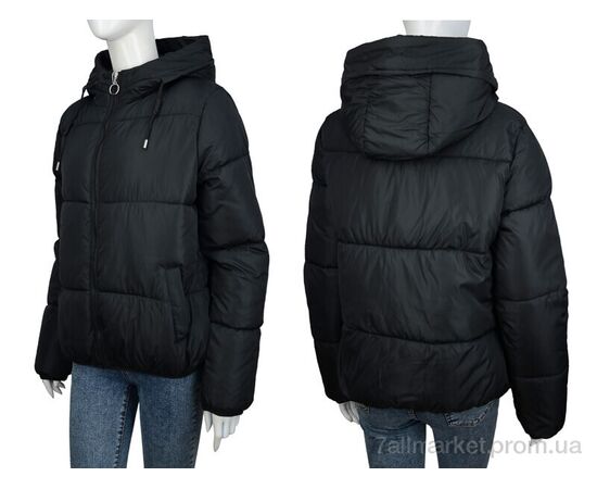 Куртка женская Весна/осень 8265 black (5 шт. р.сетка 50-58) "Hope" недорого оптом от прямого поставщика, изображение 3 Фотография Куртка женская Весна/осень 8265 black (5 шт. р.сетка 50-58) "Hope" недорого оптом от прямого поставщика, изображение 3