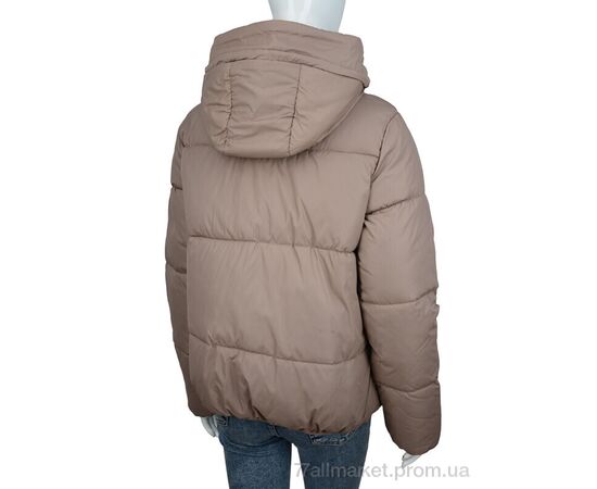 Куртка женская Весна/осень 8265 brown (5 шт. р.сетка 50-58) "Hope" недорого оптом от прямого поставщика, изображение 2 Фотография Куртка женская Весна/осень 8265 brown (5 шт. р.сетка 50-58) "Hope" недорого оптом от прямого поставщика, изображение 2