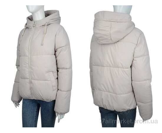 Куртка женская Весна/осень 8265 beige (5 шт. р.сетка 50-58) "Hope" недорого оптом от прямого поставщика, изображение 3 Фотография Куртка женская Весна/осень 8265 beige (5 шт. р.сетка 50-58) "Hope" недорого оптом от прямого поставщика, изображение 3