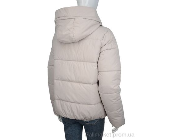 Куртка жіноча Весна/осінь 99999 beige (5 шт. р.сітка50-58) "Hope" недорого оптом від прямого постачальника, зображення 2