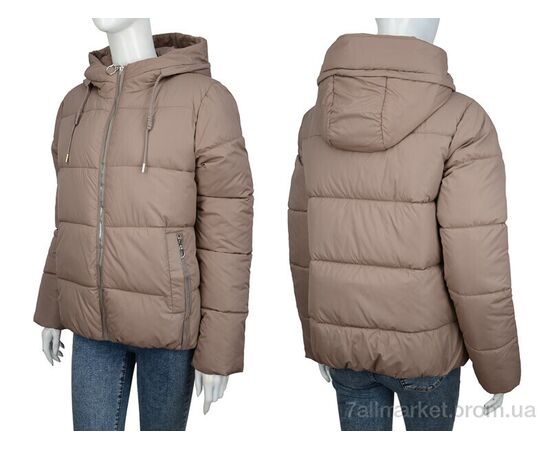 Куртка женская Весна/осень 99999 brown (5 шт. р.сетка 50-58) "Hope" недорого оптом от прямого поставщика, изображение 3 Фотография Куртка женская Весна/осень 99999 brown (5 шт. р.сетка 50-58) "Hope" недорого оптом от прямого поставщика, изображение 3