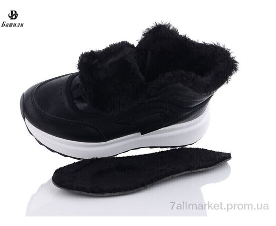 Черевики жіночі стильні Зима B926-1 (8 пар р.36-41) "Башили" недорого оптом від прямого постачальника, зображення 2