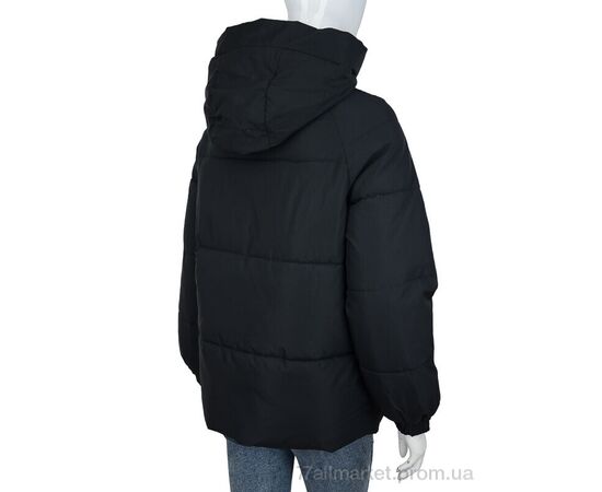 Куртка жіноча Зима 755 black (5 шт. р.сіткаM-2XL) "Turn Hug" недорого оптом від прямого постачальника, зображення 2 Куртка жіноча Зима 755 black (5 шт. р.сіткаM-2XL) "Turn Hug" недорого оптом від прямого постачальника, зображення 2