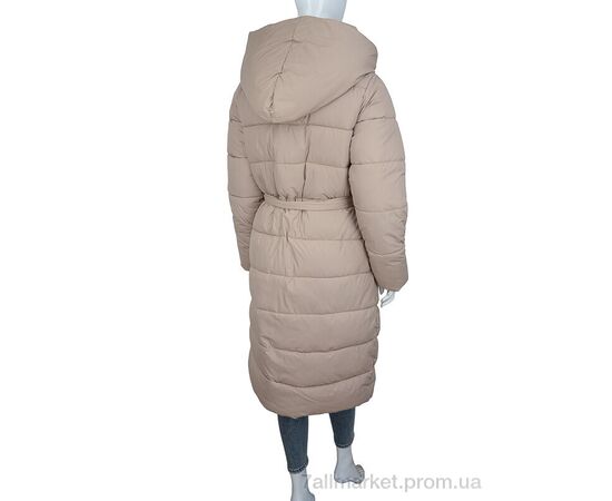 Пальто жіноче Зима 2428 d.beige (5 шт. р.сіткаM-2XL) "Turn Hug" недорого оптом від прямого постачальника, зображення 2 Пальто жіноче Зима 2428 d.beige (5 шт. р.сіткаM-2XL) "Turn Hug" недорого оптом від прямого постачальника, зображення 2