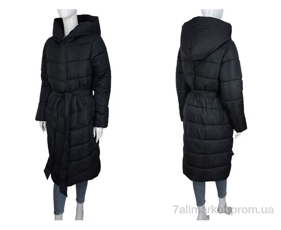 Пальто жіноче Зима 2428 black (5 шт. р.сіткаM-2XL) "Turn Hug" недорого оптом від прямого постачальника, зображення 3 Пальто жіноче Зима 2428 black (5 шт. р.сіткаM-2XL) "Turn Hug" недорого оптом від прямого постачальника, зображення 3
