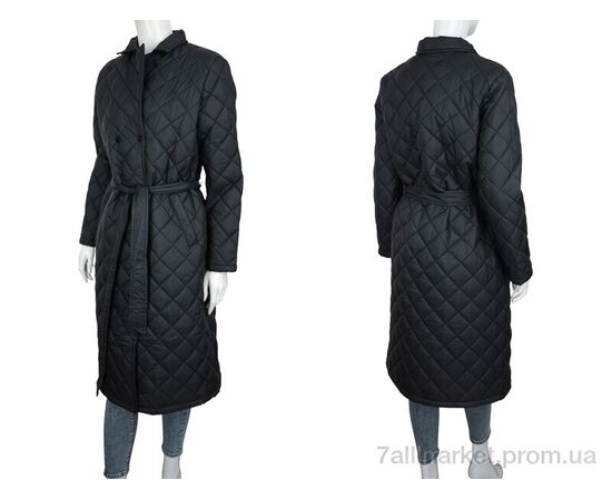 Пальто жіноче Весна/осінь 1108-1 black (4 шт. р.сітка50-58) "Turn Hug" недорого оптом від прямого постачальника, зображення 3 Пальто жіноче Весна/осінь 1108-1 black (4 шт. р.сітка50-58) "Turn Hug" недорого оптом від прямого постачальника, зображення 3