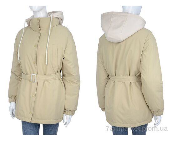 Куртка жіноча Зима 8812 d.beige (5 шт. р.сіткаM-2XL) "Turn Hug" недорого оптом від прямого постачальника, зображення 3 Куртка жіноча Зима 8812 d.beige (5 шт. р.сіткаM-2XL) "Turn Hug" недорого оптом від прямого постачальника, зображення 3