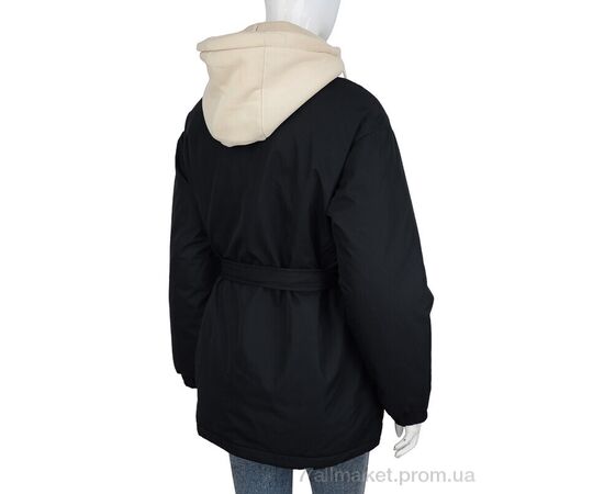 Куртка жіноча Зима 8812 black (5 шт. р.сіткаM-2XL) "Turn Hug" недорого оптом від прямого постачальника, зображення 2 Куртка жіноча Зима 8812 black (5 шт. р.сіткаM-2XL) "Turn Hug" недорого оптом від прямого постачальника, зображення 2